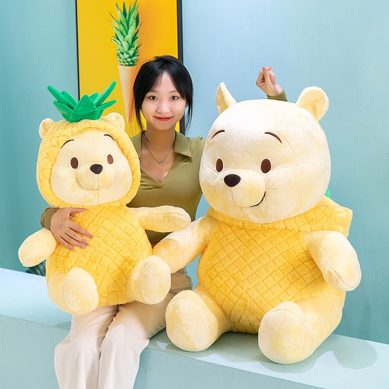Kawaiimi - plush toys - Pineapple Winnie the Pooh Plushie - 10