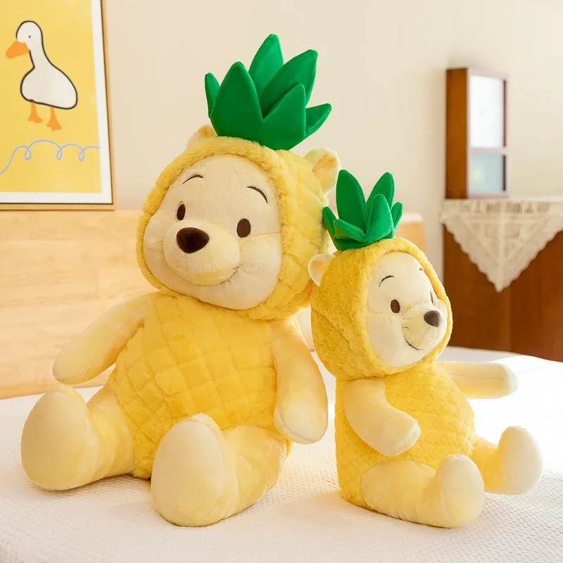 Kawaiimi - plush toys - Pineapple Winnie the Pooh Plushie - 12