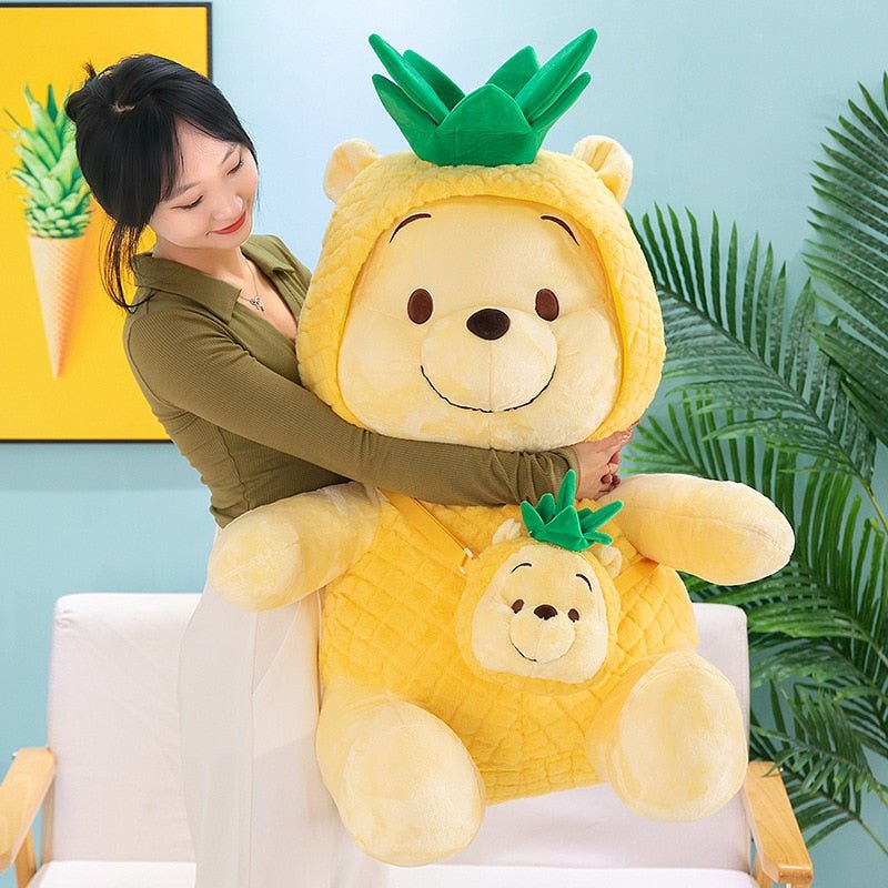 Kawaiimi - plush toys - Pineapple Winnie the Pooh Plushie - 1