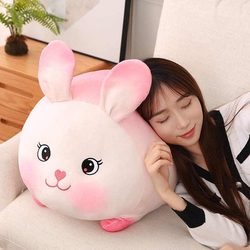 Kawaiimi - plush toys - Pink Strawberry Bunny Plushie - 9