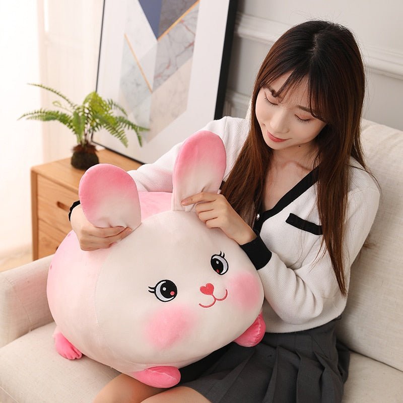 Kawaiimi - plush toys - Pink Strawberry Bunny Plushie - 7