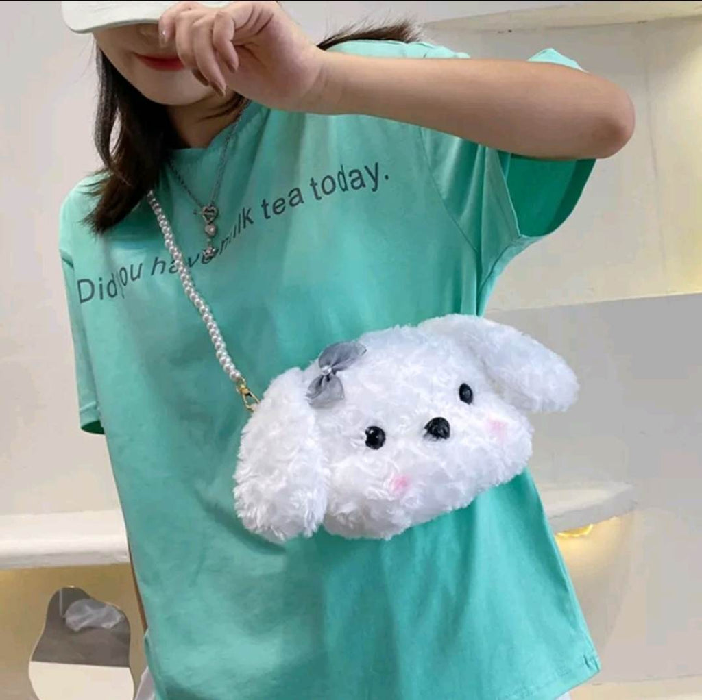 Kawaiimi - apparel & accessories for girls - Pochacco Puppy Shoulder Bag - 2