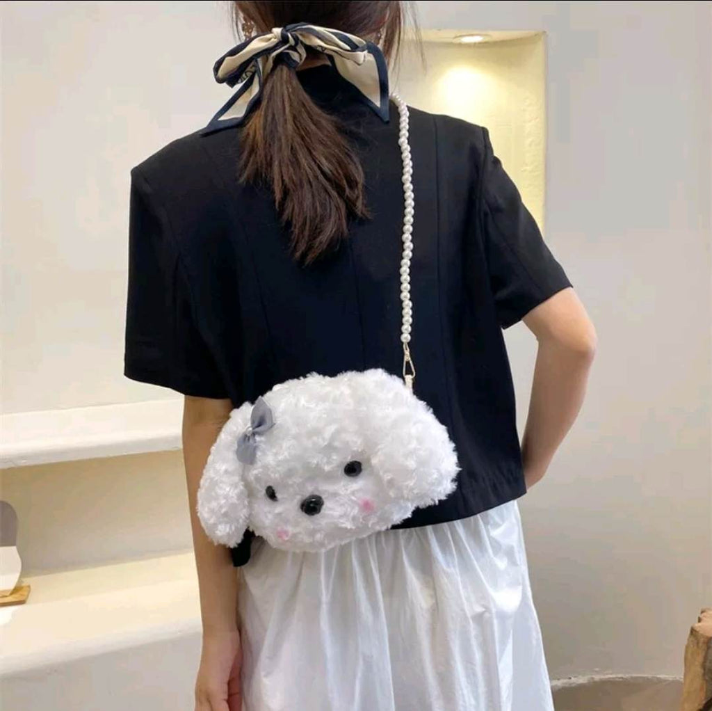 Kawaiimi - apparel & accessories for girls - Pochacco Puppy Shoulder Bag - 7