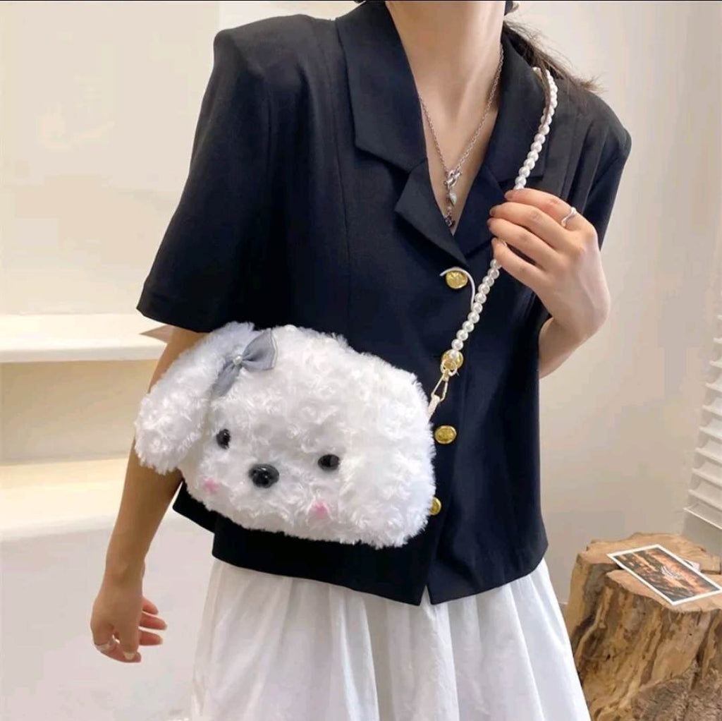 Kawaiimi - apparel & accessories for girls - Pochacco Puppy Shoulder Bag - 8