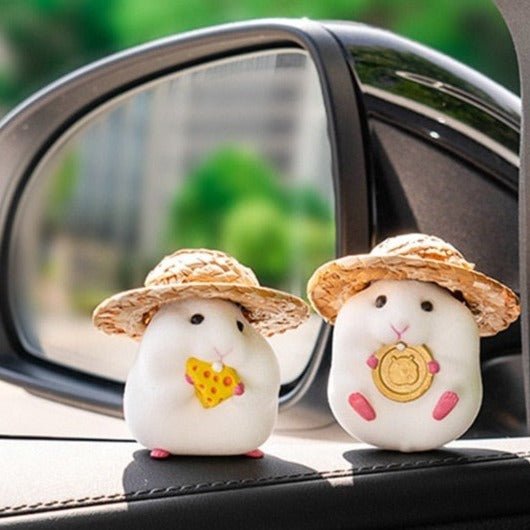 Kawaiimi - car decor & accessories - Poppy the Hammy Car Ornaments - 1