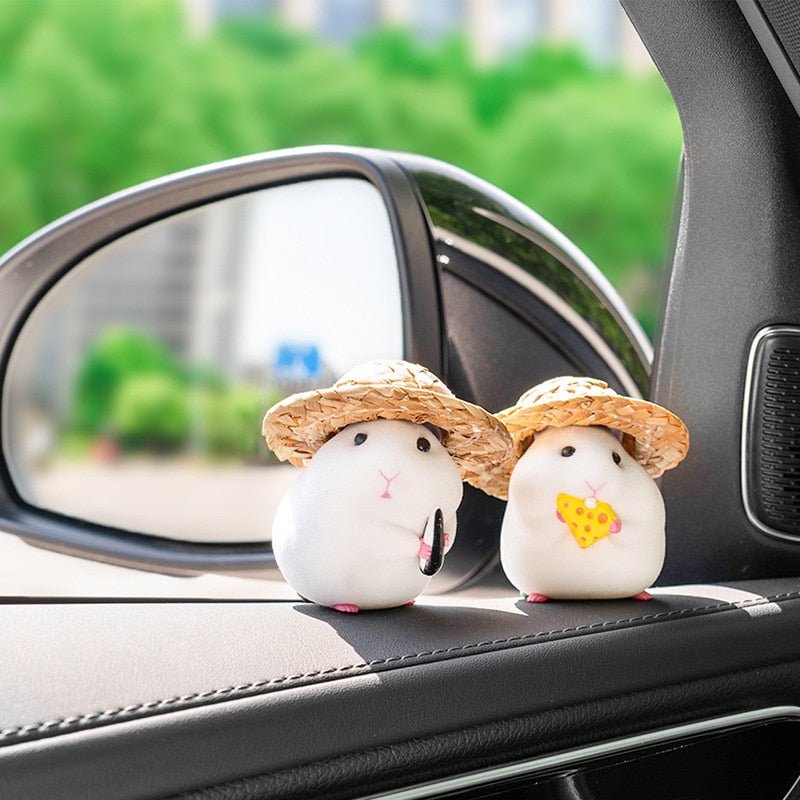 Kawaiimi - car decor & accessories - Poppy the Hammy Car Ornaments - 3