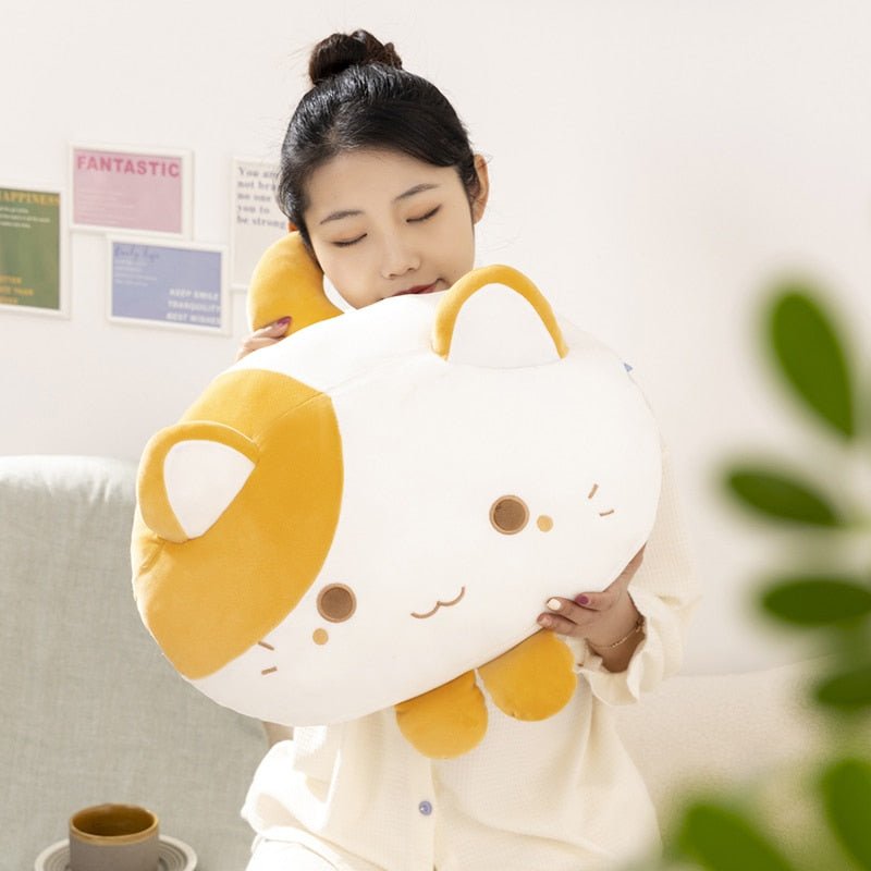 Kawaiimi - plush toys - Preppy Kitten Plush Pillow - 6