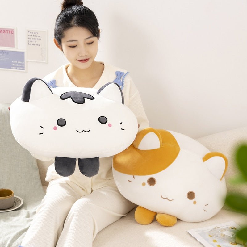 Kawaiimi - plush toys - Preppy Kitten Plush Pillow - 5