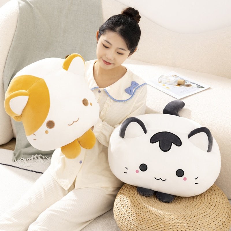Kawaiimi - plush toys - Preppy Kitten Plush Pillow - 2