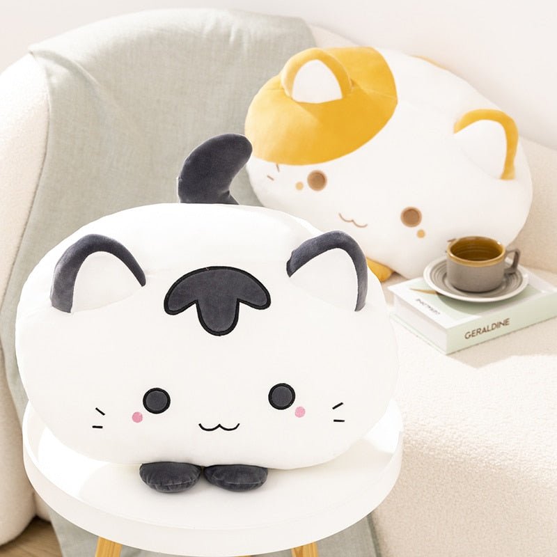 Kawaiimi - plush toys - Preppy Kitten Plush Pillow - 1