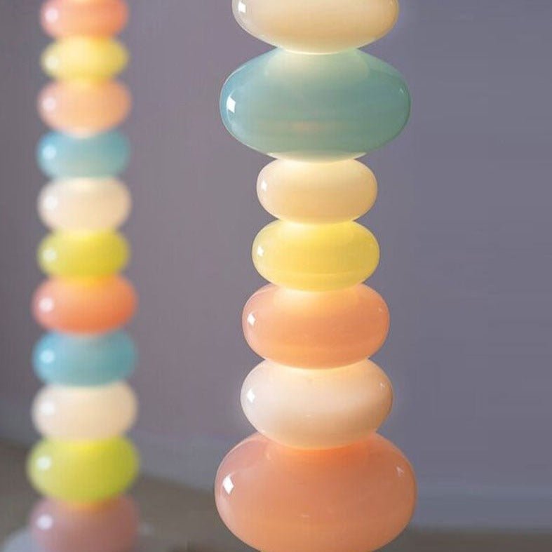Kawaiimi - home & living - Rainbow Candy Glass Lamp - 6