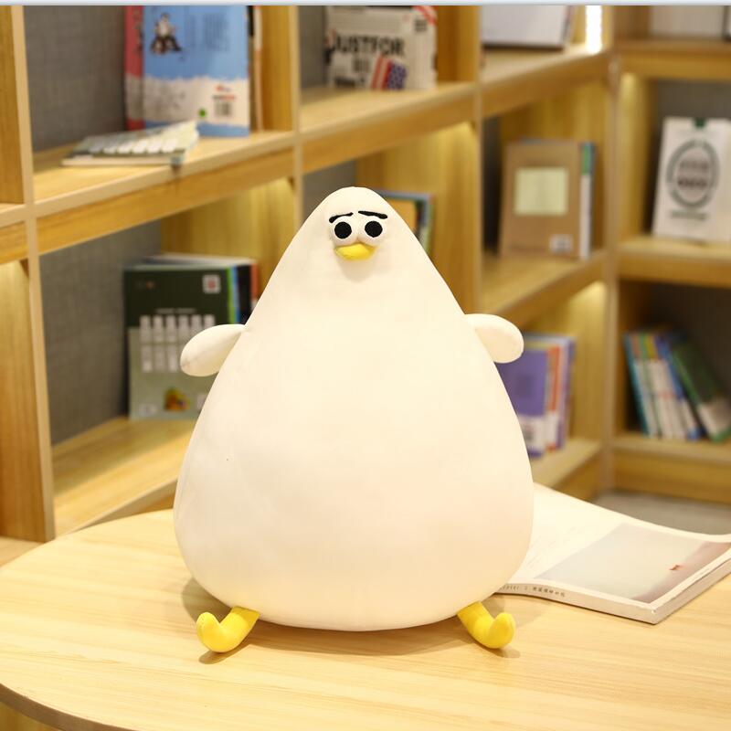 Kawaiimi - plush toys - Roly-Poly Chubby Seagull Plush - 2