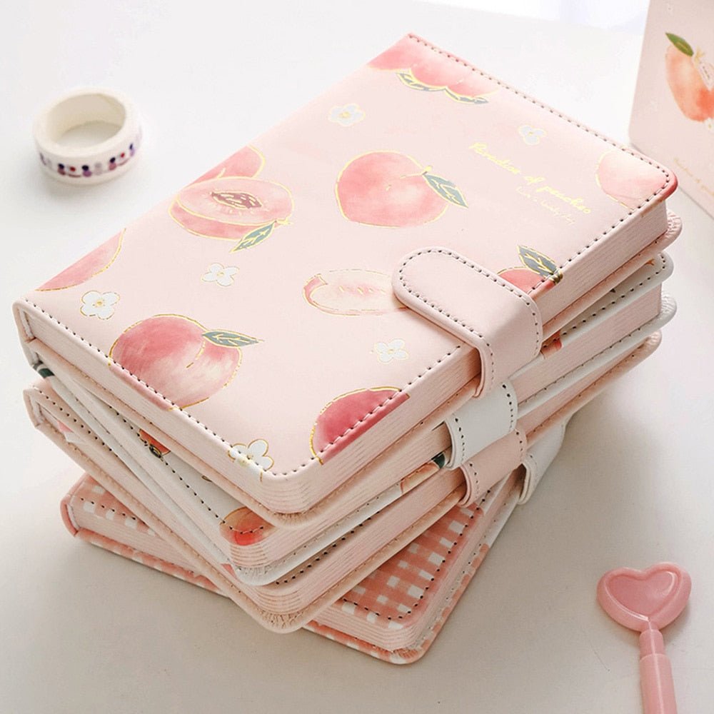 Kawaiimi - stationary - Rosy Peach Journal - 2