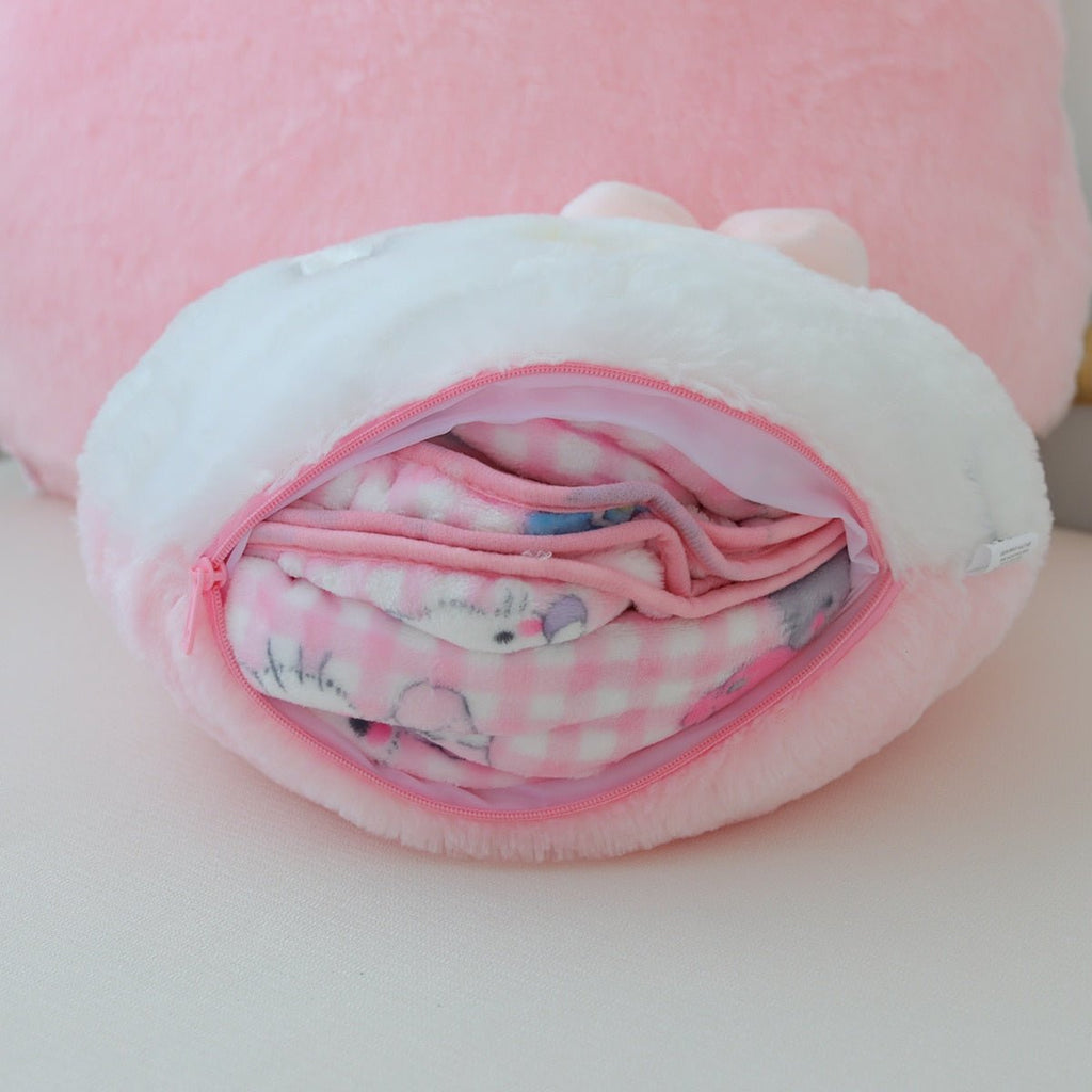 Kawaiimi - cute plushies for women & adults - Sanrio Hello Kitty Cushion & Blanket - 7