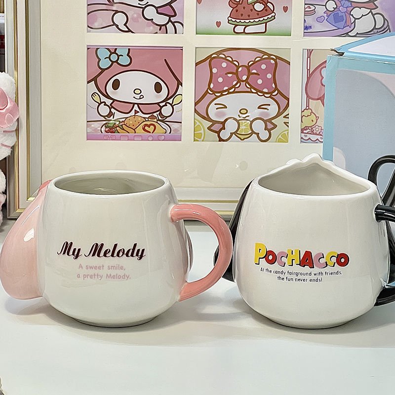 Kawaiimi - home & living - Sanrio My Melody & Pochacco Mug - 3