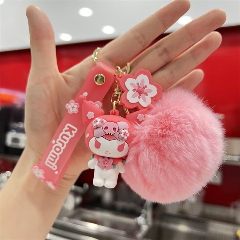 Kawaiimi - accessories, keyholders & bag charms - Sanrio Pompom Keychains - 25