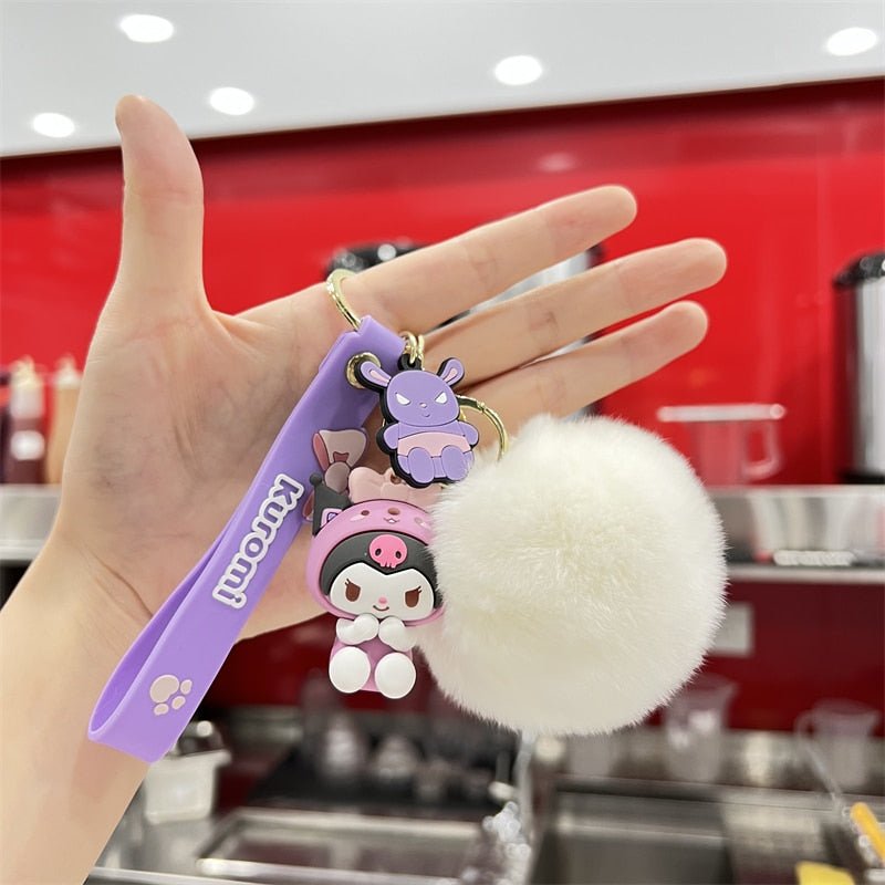 Kawaiimi - accessories, keyholders & bag charms - Sanrio Pompom Keychains - 36
