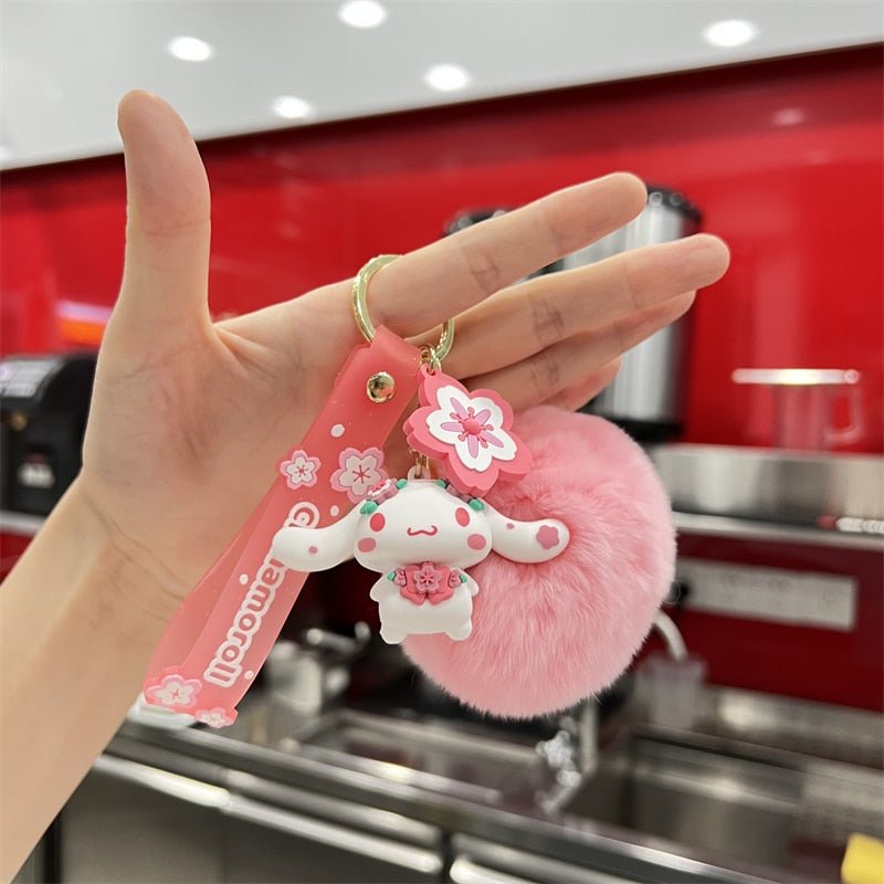 Kawaiimi - accessories, keyholders & bag charms - Sanrio Pompom Keychains - 24