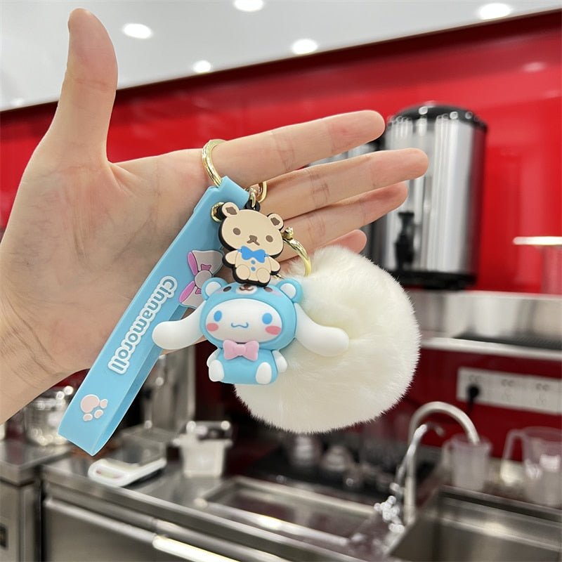 Kawaiimi - accessories, keyholders & bag charms - Sanrio Pompom Keychains - 7