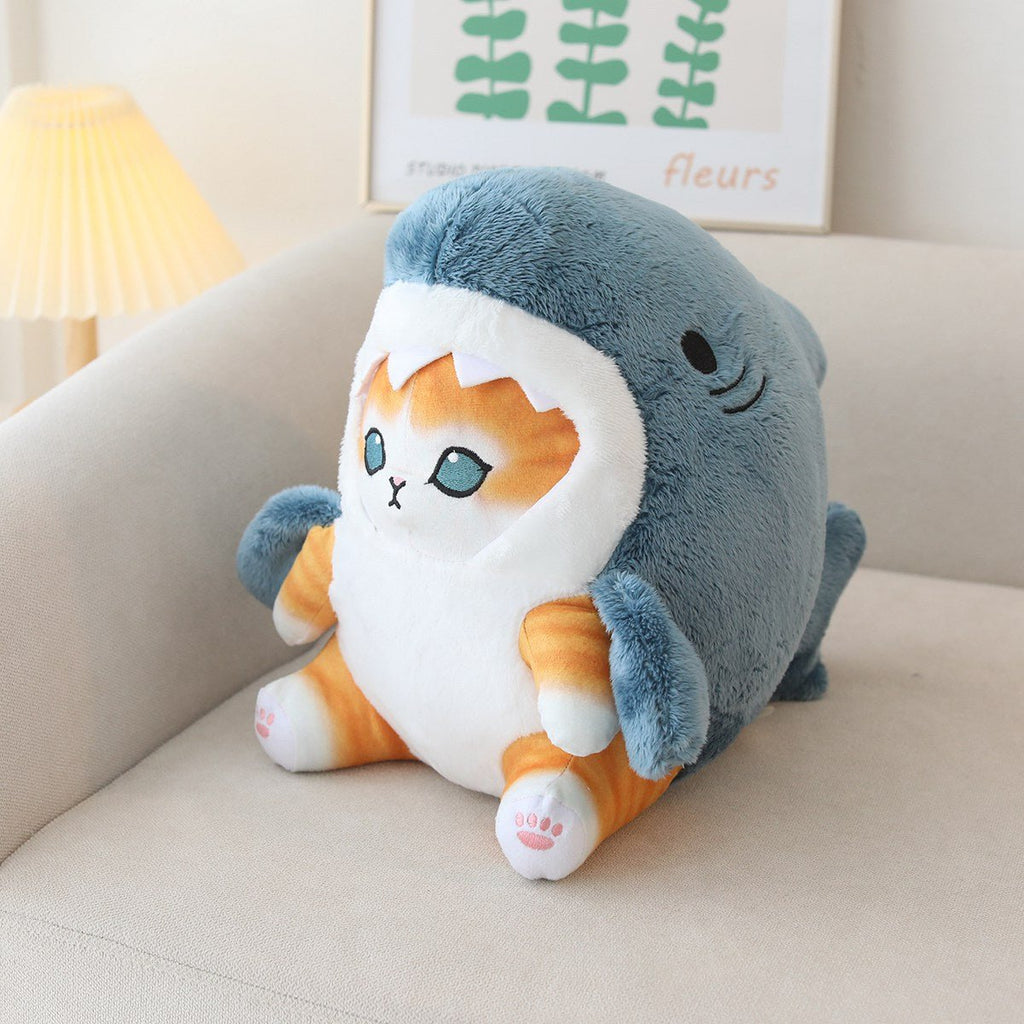 Kawaiimi - soft dolls & plush animals - Sharky Cat Plushie - 2