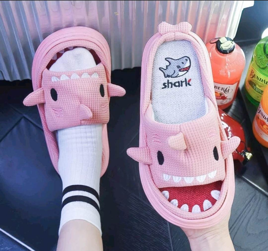 Kawaiimi - flip-flops, shoes & slippers for women - Sharky Snuggle Slippers - 2
