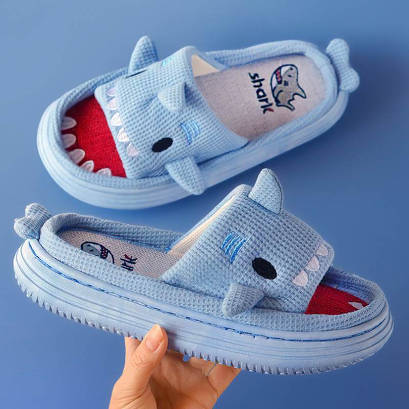 Kawaiimi - flip-flops, shoes & slippers for women - Sharky Snuggle Slippers - 5