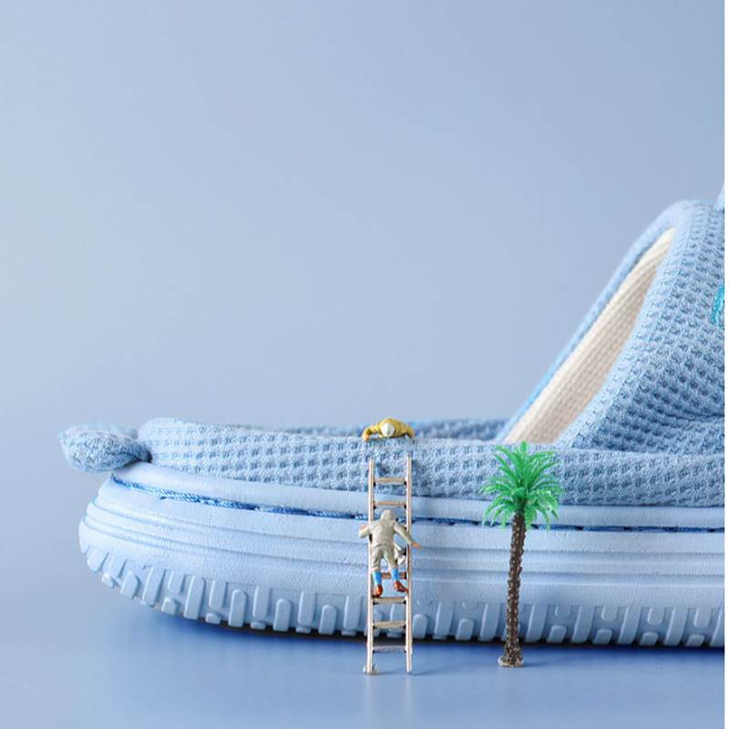 Kawaiimi - flip-flops, shoes & slippers for women - Sharky Snuggle Slippers - 7