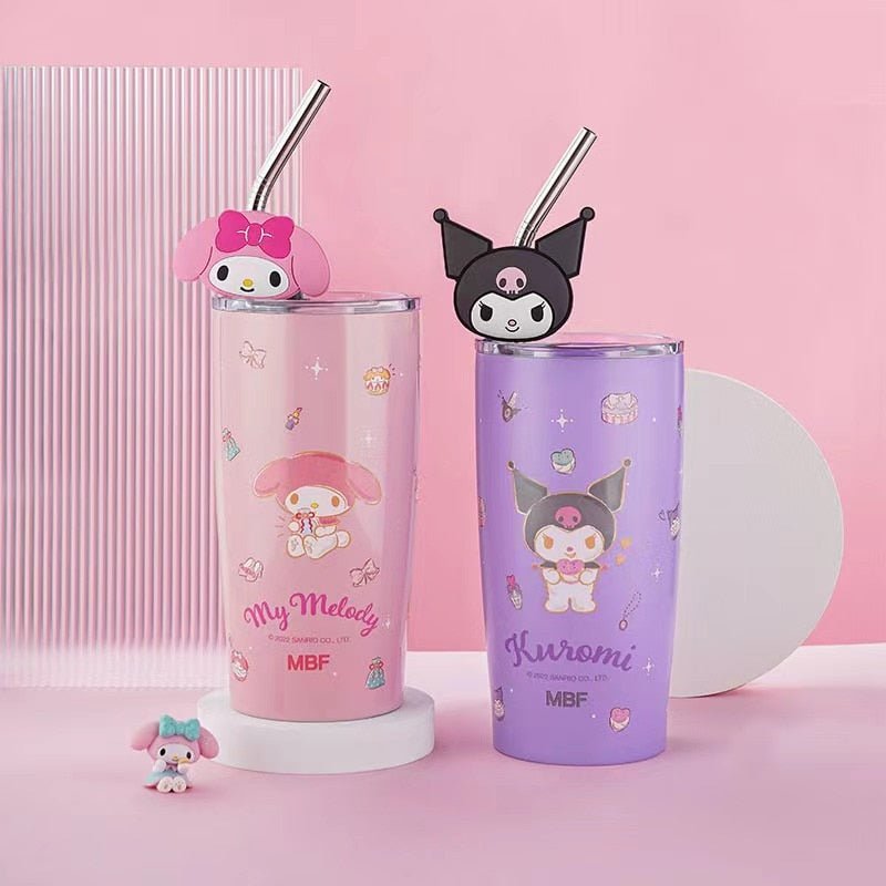 Kawaiimi - stainless steel cups & tumblers - Sip 'n Smile Sanrio Drinking Cups - 2