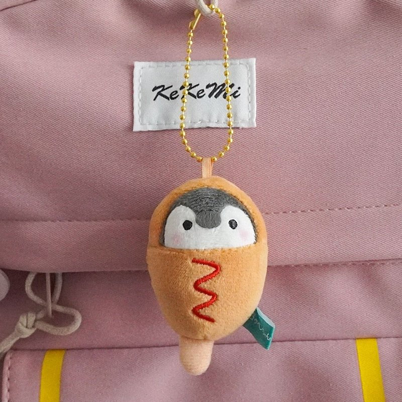Kawaiimi - accessories, keyholders & bag charms - Snack Cosplay Penguin Keychain - 4