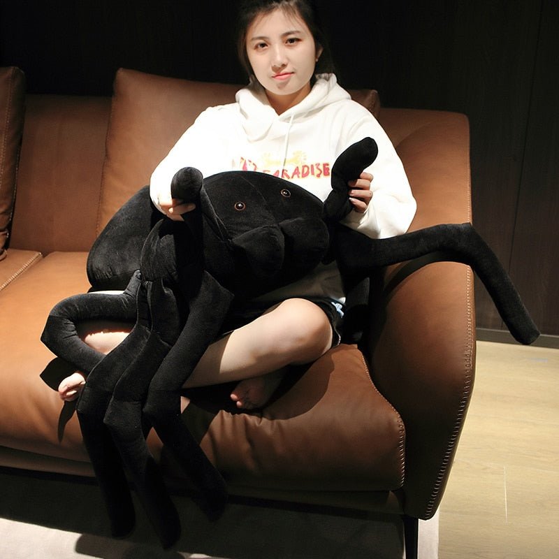 Kawaiimi - spooky & cute gift ideas - Spooktacular Spider Snuggle Buddy Plushie - 8