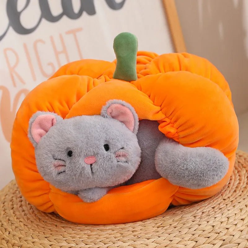 Kawaiimi - cute soft plush toys for children - Squashy Pumpkin Pet Plushie - 14