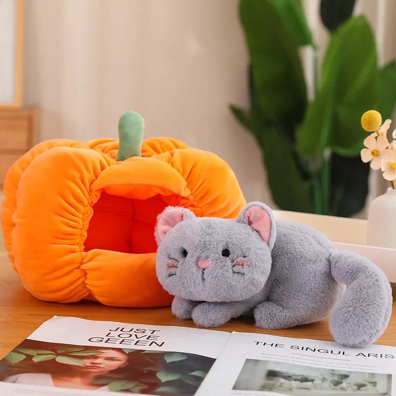 Kawaiimi - cute soft plush toys for children - Squashy Pumpkin Pet Plushie - 22