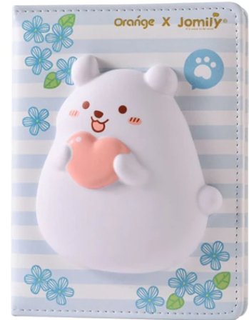 Kawaiimi - stationary - Squishy Bear Notebook - 10
