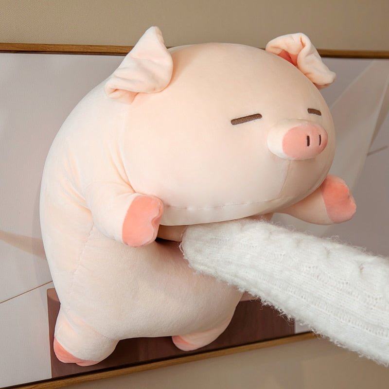 Kawaiimi - plush toys - Squishy Chonky Piggy Plushie - 7