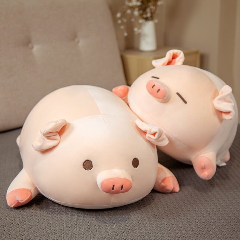 Kawaiimi - plush toys - Squishy Chonky Piggy Plushie - 4