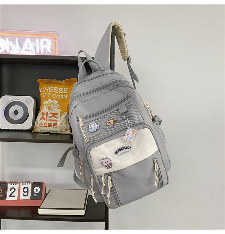 Kawaiimi - outdoor adventure accessories - Style Maven School Backpack - 19