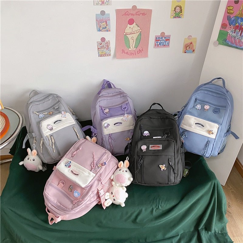 Kawaiimi - outdoor adventure accessories - Style Maven School Backpack - 14