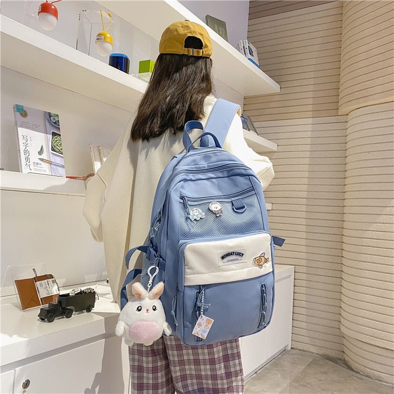 Kawaiimi - outdoor adventure accessories - Style Maven School Backpack - 4