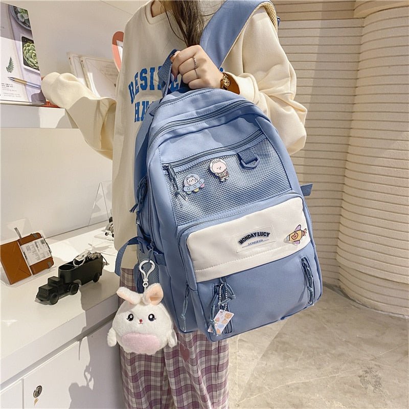 Kawaiimi - outdoor adventure accessories - Style Maven School Backpack - 8