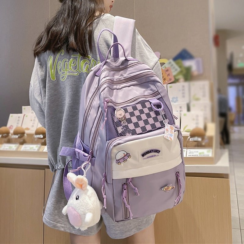 Kawaiimi - outdoor adventure accessories - Style Maven School Backpack - 2