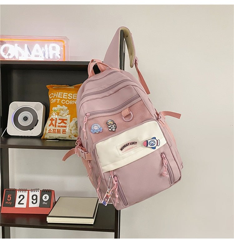 Kawaiimi - outdoor adventure accessories - Style Maven School Backpack - 16