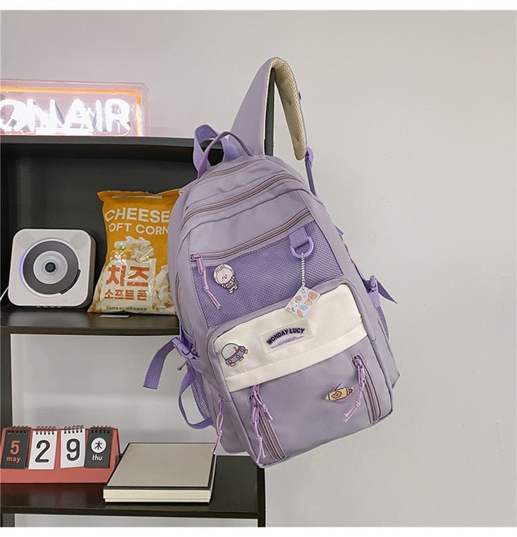 Kawaiimi - outdoor adventure accessories - Style Maven School Backpack - 17