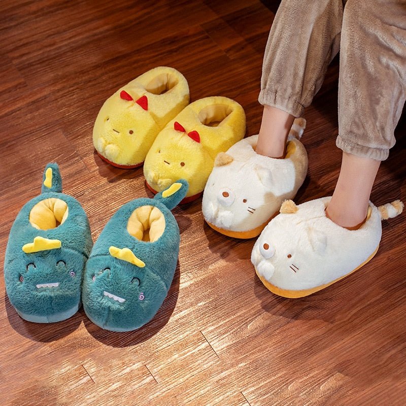 Kawaiimi - flip-flops, shoes & slippers for women - Sumikko Gurashi Home Slippers - 1