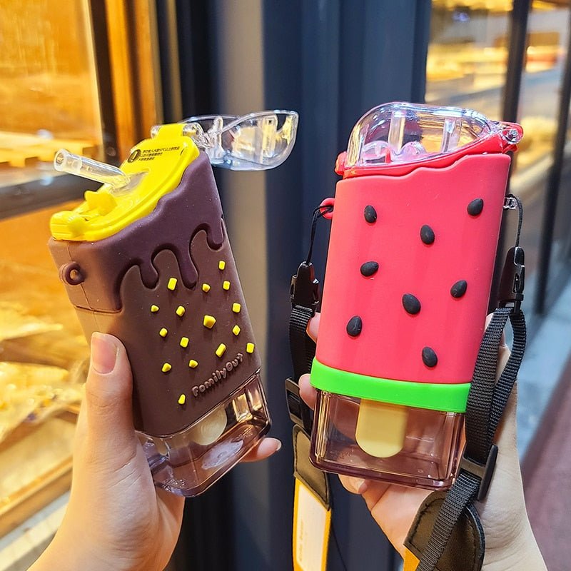 Kawaiimi - travel & outdoor accessories - Summer Ice Cream Drinking Bottle - 1