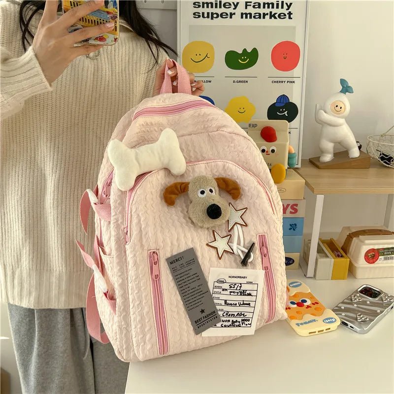 Kawaiimi - disney character bags & accessories - Sweet Bruno School Backpack - 5