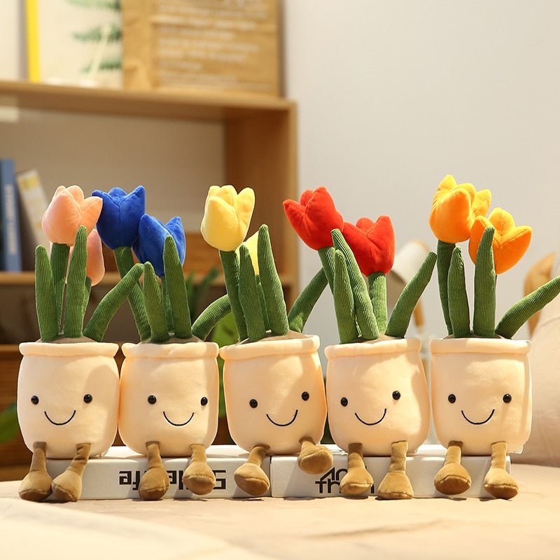 Kawaiimi - plush toys - Sweet Tulip Plant Plushie Collection - 1