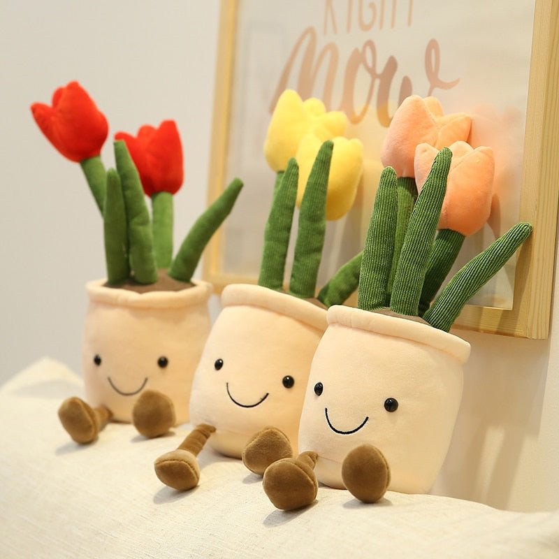Kawaiimi - plush toys - Sweet Tulip Plant Plushie Collection - 7