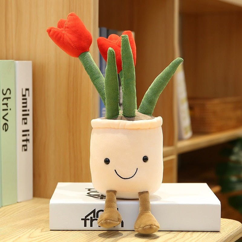 Kawaiimi - plush toys - Sweet Tulip Plant Plushie Collection - 3