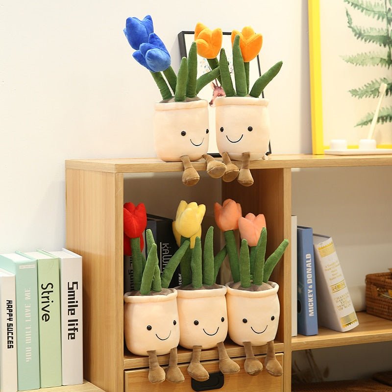 Kawaiimi - plush toys - Sweet Tulip Plant Plushie Collection - 10