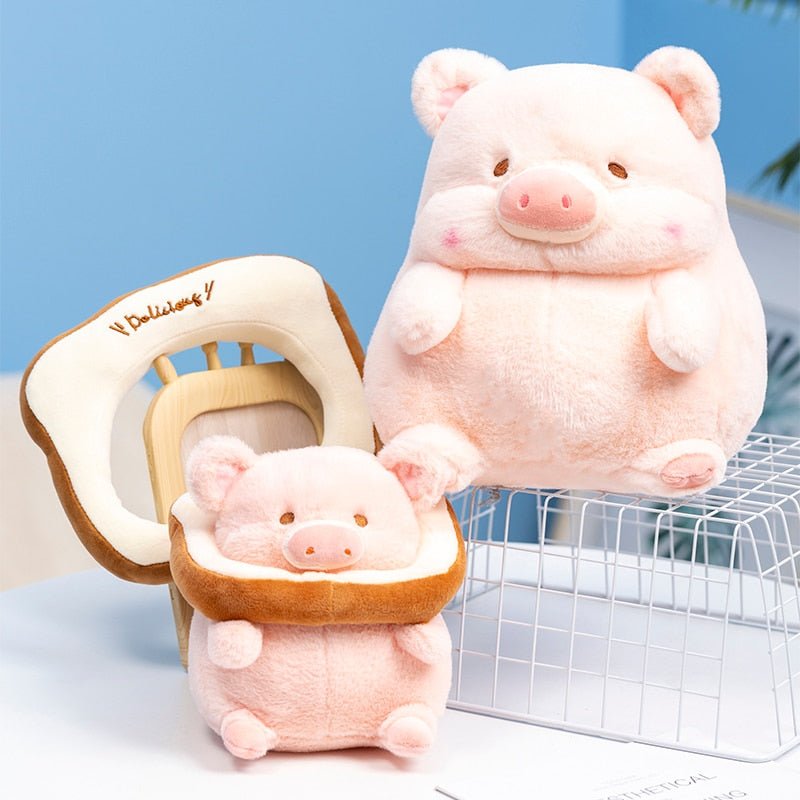 Kawaiimi - best plush toys gift ideas - Toastie Piglet Plushie - 8